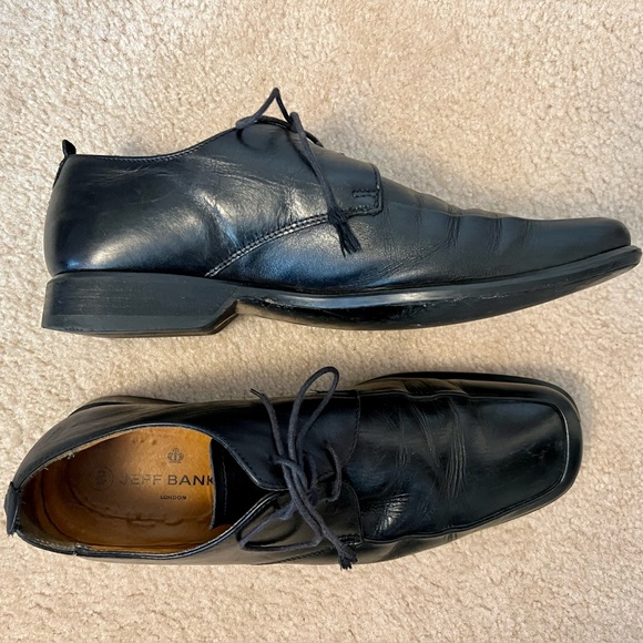 Jeff Banks London Square Tow Dress Shoes | Size 10 US - Picture 7 of 12